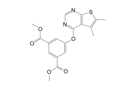 1,3-benzenedicarboxylic acid, 5-[(5,6-dimethylthieno[2,3-d]pyrimidin-4-yl)oxy]-, dimethyl ester