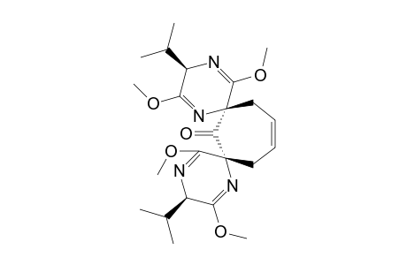 (2R,2"R,5S,5"S)-2,2'',5,5'-Tetrahydro-3,3",6,6"-tetramethoxy-2,2"-diisopropylpyrazine-5-spiro-1'-cyclohept-5'-ene-3'-spiro-5"-pyrazin-2"-one
