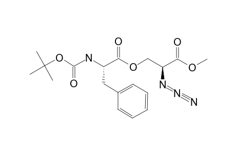 METHYL-(2S,2'S)-2-AZIDO-3-(N-BOC-PHENYLALANYLOXY)-PROPIONATE