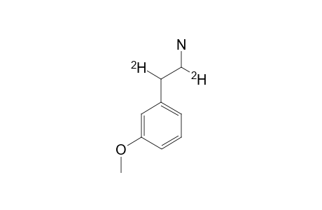 2-(3-METHOXYPHENYL)-1,2-DIDEUTERO-ETHYLAMINE