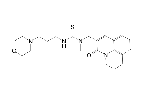 thiourea, N-[(2,3-dihydro-5-oxo-1H,5H-benzo[ij]quinolizin-6-yl)methyl]-N-methyl-N'-[3-(4-morpholinyl)propyl]-