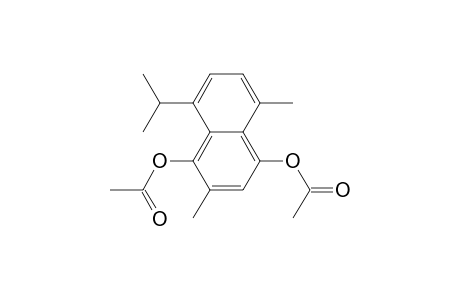 1,4-Naphthalenediol, 2,5-dimethyl-8-(1-methylethyl)-, diacetate