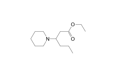 3-(1-piperidinyl)hexanoic acid ethyl ester