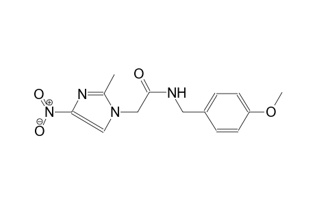 1H-imidazole-1-acetamide, N-[(4-methoxyphenyl)methyl]-2-methyl-4-nitro-