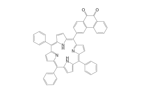 3-(10,15,20-Triphenyporphyrin-5-yl)phenanthrene-9,10-quinone