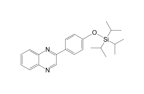 2-[4-(Triisopropylsilyloxy)phenyl]quinoxaline