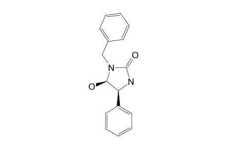 cis-3-Benzyl-5-phenyl-4-hydroxy-2-imidazolidinone