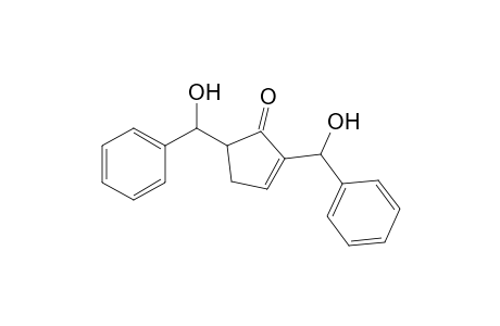 anti-2,5-Bis[Hydroxy(phenyl)methyl]cyclopent-2-enone