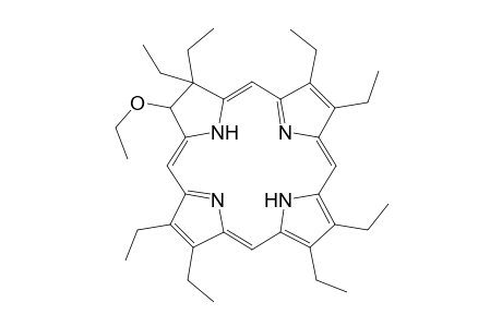 2-Ethoxy-3,3,7,8,12,13,17,18-octaethylchlorin