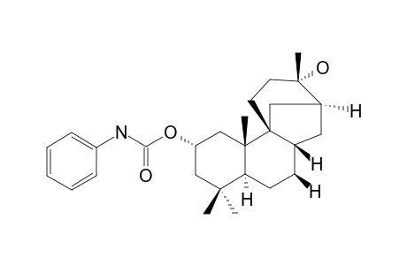 13-HYDROXY-2-ALPHA-PHENYLCARBAMOXYSTEMODANE