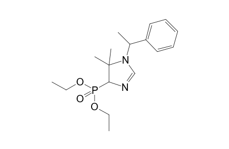 Diethyl [5,5-dimethyl-1-(1-phenylethyl)-4,5-dihydro-1H-imidazol-4-yl]phosphonate