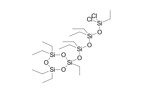 1-(6,6-DICHLORO-2,2,4,4,6-PENTAETHYL-1,3,5-TRIOXA-2,4,6-TRISILAHEXYL)-1,3,3,5,5-PENTAETHYLTRISILOXANE
