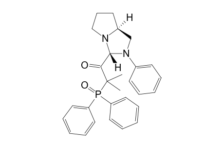 2-(2'-Diphenylphosphinoyl-2'-methyl-1'-oxoepropyl)-3-phenyl-1,3-diazabicyclo[3.3.0]octane