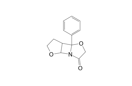 4aH-Furo[3',2':3,4]azeto[2,1-b]oxazol-3(2H)-one, tetrahydro-7b-phenyl-