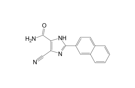 4-Cyano-2-(2-naphthyl)-1H-imidazole-5-carboxamide