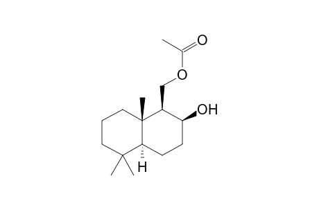 2-Acetoxy-1,7,7-trimethylbicyclo[4.4.0]decane-3-ol