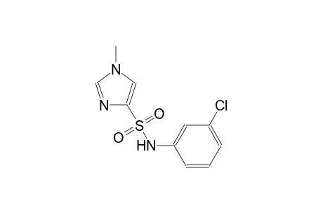 1H-imidazole-4-sulfonamide, N-(3-chlorophenyl)-1-methyl-