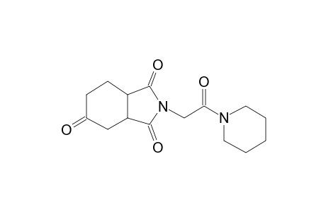 1H-isoindole-1,3,5(2H,4H)-trione, tetrahydro-2-[2-oxo-2-(1-piperidinyl)ethyl]-
