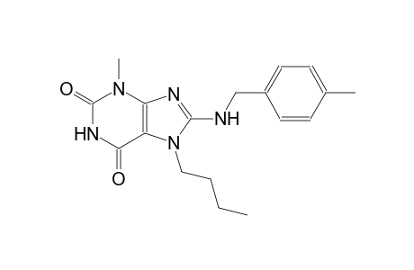 7-butyl-3-methyl-8-[(4-methylbenzyl)amino]-3,7-dihydro-1H-purine-2,6-dione
