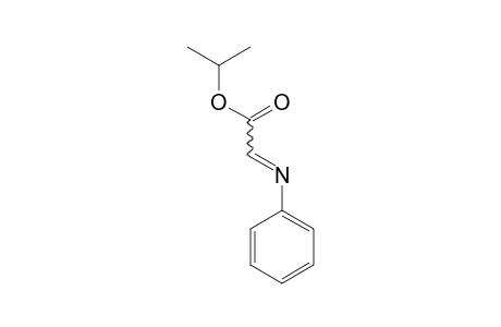 Isopropyl N-[phenylimino]-acetate