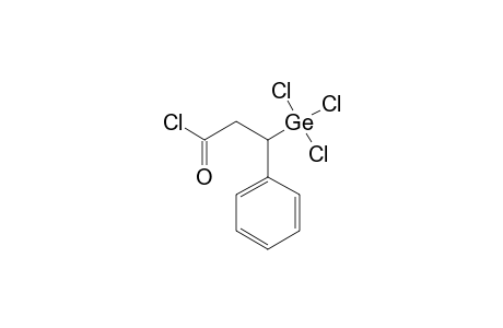 3-Phenyl-3-(trichlorogermyl)-propionyl chloride