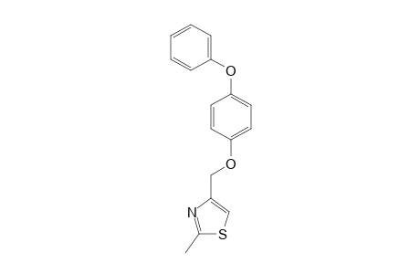 Thiazole, 2-methyl-4-[(4-phenoxyphenoxy)methyl]-