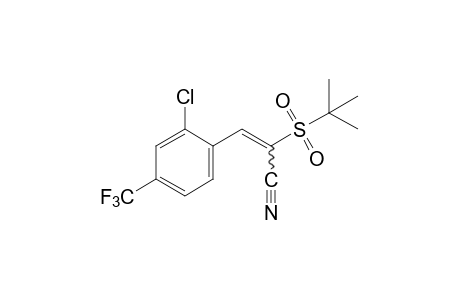 alpha-(tert-butylsulfonyl)-2-chloro-4-(trifluoromethyl)cinnamonitrile