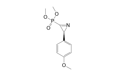 DIMETHYL-(2R)-(+)-2-(PARA-METHOXYPHENYL)-2H-AZIRINE-3-PHOSPHONATE