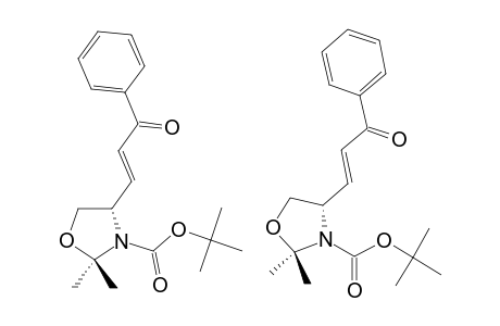 (4S)-(3'-OXO-3'-PHENYLPROP-1'(E)-ENYL)-2,2-DIMETHYL-OXAZOLIDINE-3-CARBOXYLIC-ACID-TERT.-BUTYLESTER