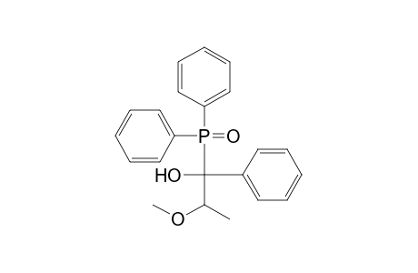 1-Diphenylphosphinoyl-2-methoxy-1-phenylpropan-1-ol