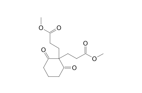 3-[1-(2-Methoxycarbonylethyl)-2,6-dioxocyclohexyl]propionic acid methyl ester