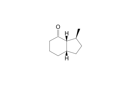 3.beta.-Methyl-cis-4-hydrindanon