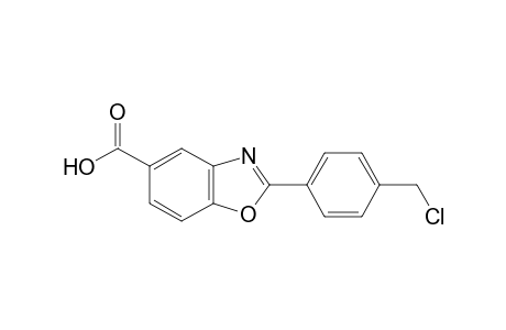 2-(alpha-chloro-p-tolyl)-5-benzoxazolecarboxylic acid