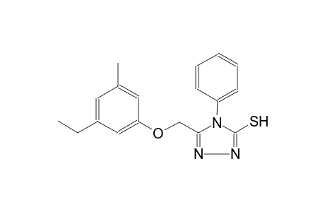 5-(3-Ethyl-5-methyl-phenoxymethyl)-4-phenyl-4H-[1,2,4]triazole-3-thiol