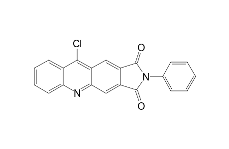 10-Chloro-2-phenyl-1,3-dihydropyrrolo[3,4-b]acridine-1,3-dione
