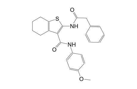 benzo[b]thiophene-3-carboxamide, 4,5,6,7-tetrahydro-N-(4-methoxyphenyl)-2-[(phenylacetyl)amino]-