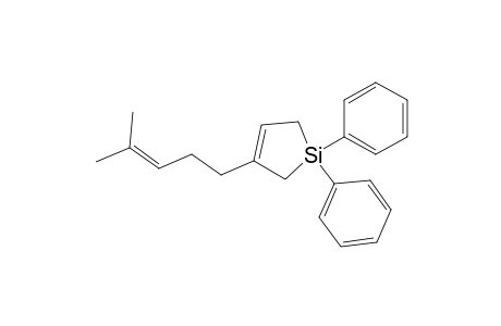 1,1-Diphenyl-3-(4-methyl-3-pentenyl)silacyclopent-3-ene