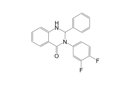 4(1H)-quinazolinone, 3-(3,4-difluorophenyl)-2,3-dihydro-2-phenyl-