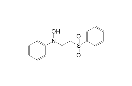 {[2-(hydroxyanilino)ethyl]sulfonyl}benzene