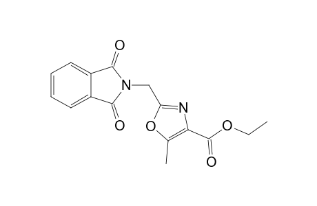 2-[(1,3-dioxo-2-isoindolyl)methyl]-5-methyl-4-oxazolecarboxylic acid ethyl ester