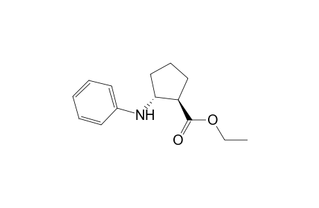 (1R,2R)-2-anilino-1-cyclopentanecarboxylic acid ethyl ester