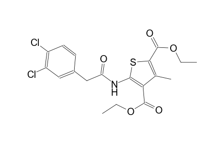 diethyl 5-{[(3,4-dichlorophenyl)acetyl]amino}-3-methyl-2,4-thiophenedicarboxylate