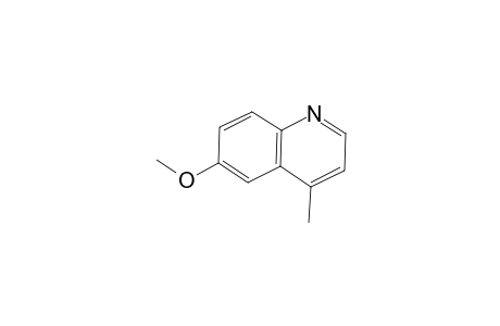 Quinoline, 6-methoxy-4-methyl-