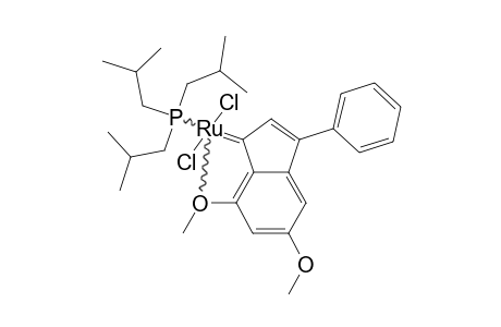 RUCL2[P(IBU)3](=C-CH-C(PH)-3,5-DIMETHOXYPHENYL);MAJOR-PRODUCT