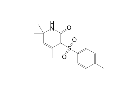 4,6,6-trimethyl-3-[(4-methylphenyl)sulfonyl]-3,6-dihydro-2(1H)-pyridinone