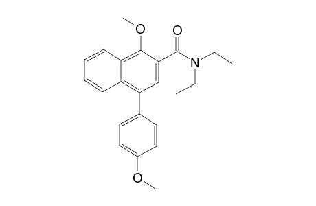N,N-Diethyl-1-methoxy-4-(4-methoxyphenyl)-2-naphthamide
