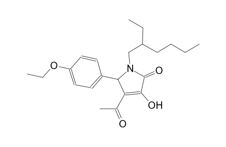 4-acetyl-5-(4-ethoxyphenyl)-1-(2-ethylhexyl)-3-hydroxy-1,5-dihydro-2H-pyrrol-2-one