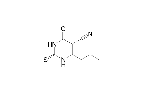 4-Keto-6-propyl-2-thioxo-1H-pyrimidine-5-carbonitrile