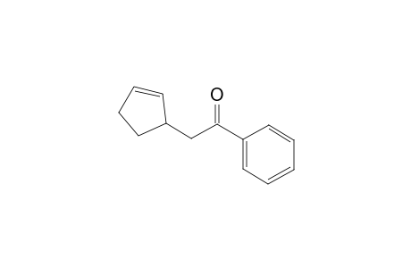 2-(2'-Cyclopenten-1'-yl)-1-oxo-1-phenylethane