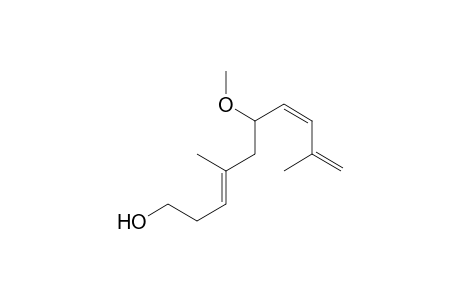 (3Z,7E)-6-methoxy-4,9-dimethyldeca-3,7,9-trien-1-ol